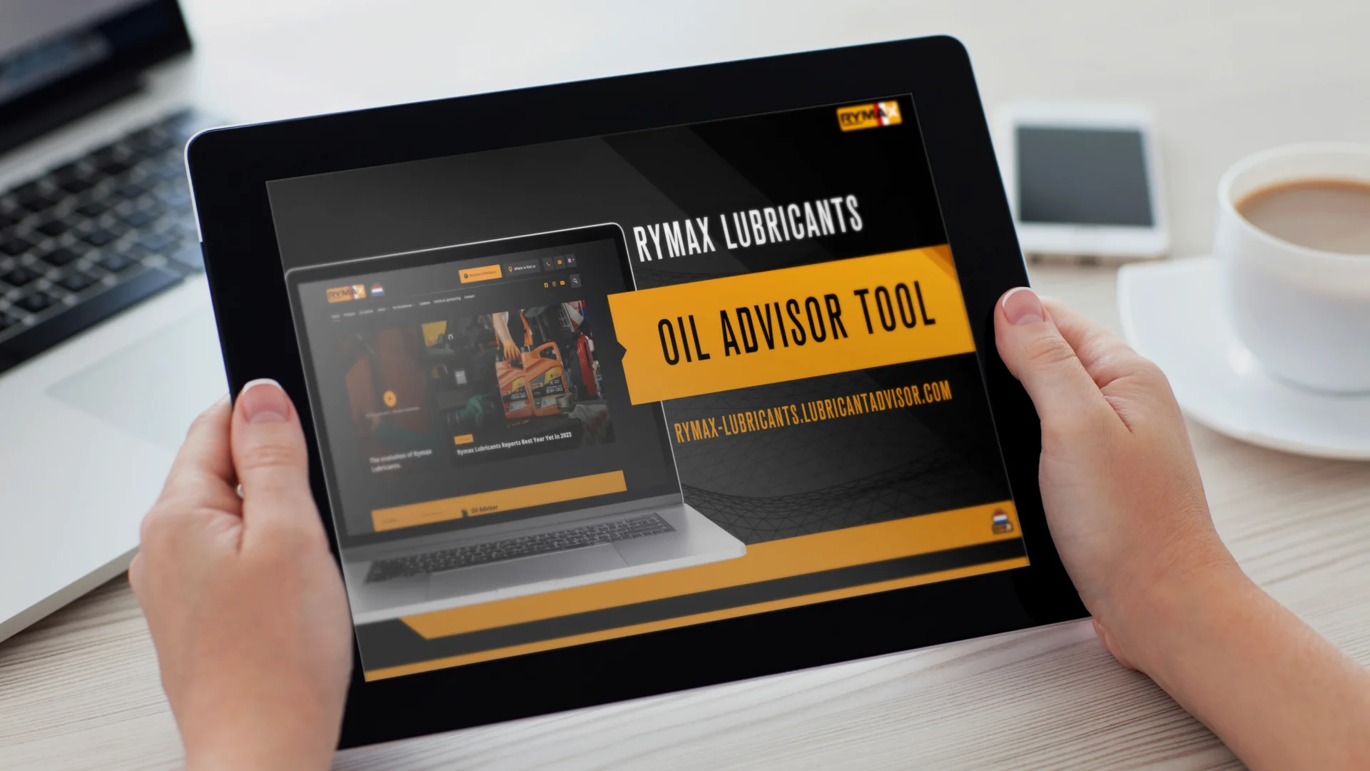 I Pad in Hand Mockup