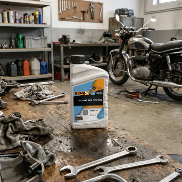 Firefly put this coolant in a motorcycle garage do not add anything else for branding no text 786336